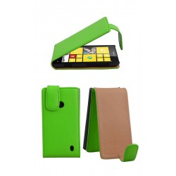 Quality Leather Effect Flip Case Cover for Nokia Lumia 520