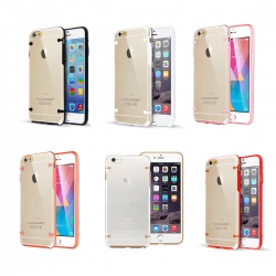 Clear Silicone TPU Hard Back Bumper Case Cover For Apple iPhone 6 6s