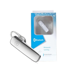 New Universal Mini Wireless Stereo Bluetooth Headset Earphone - White
