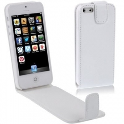 White Protective Leather Flip Case Cover Pouch For Apple iPhone 5 SE 5G 5S