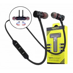 New Magnetic Wireless Bluetooth 4.1 Sweatproof Earphones Headphones With Mic Sport Gym