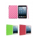 Polka Dot Tpu Rubber Case Cover Skin for iPad Mini Red Green Pink